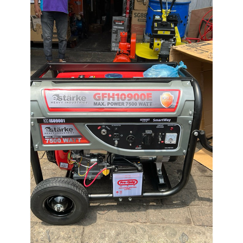 Generator listrik bensin 7500 watt STARKE GFH 10900 E / Genset bensin