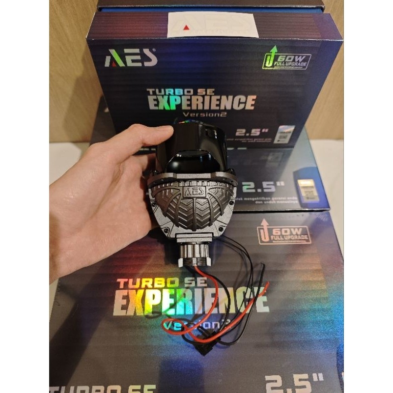 Biled AES TURBO SE EXPERIENCE V2 GEN 3 2.5 INCH 60 WATT FLAT / Projie Biled Turbo Aes
