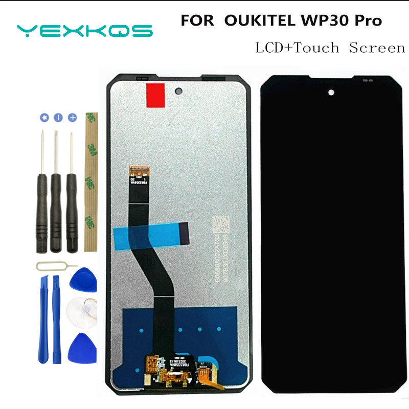 6.78 in For Oukitel WP30 Pro LCD splay Tou Screen gitizer Assembly Replacement OUKITEL WP 30 WP30Pro