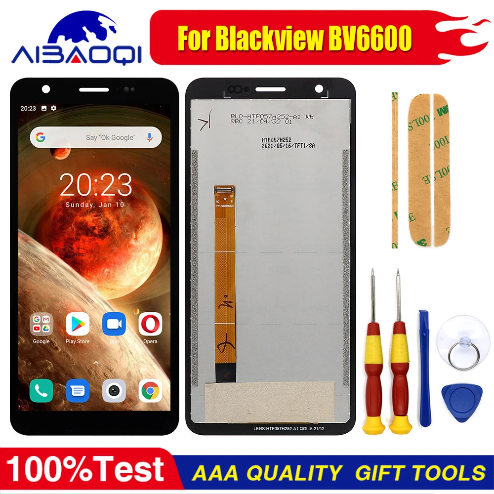 New Original Tou Screen LCD splay LCD Screen For Blackview BV6600 BV6600E BV6600 Pro Replacement Par