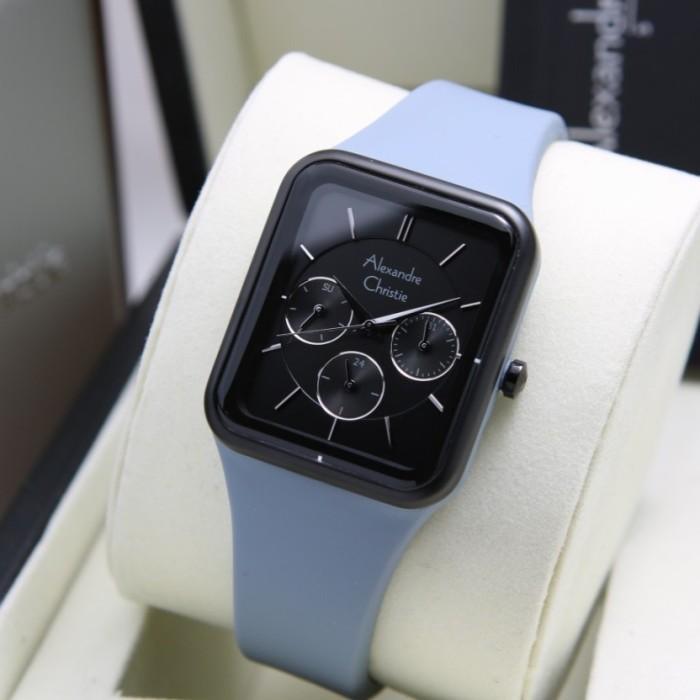 Jam Tangan Wanita Alexandre Christie 2744 AC2744 AC 2744 | Original - Abu abu Hitam