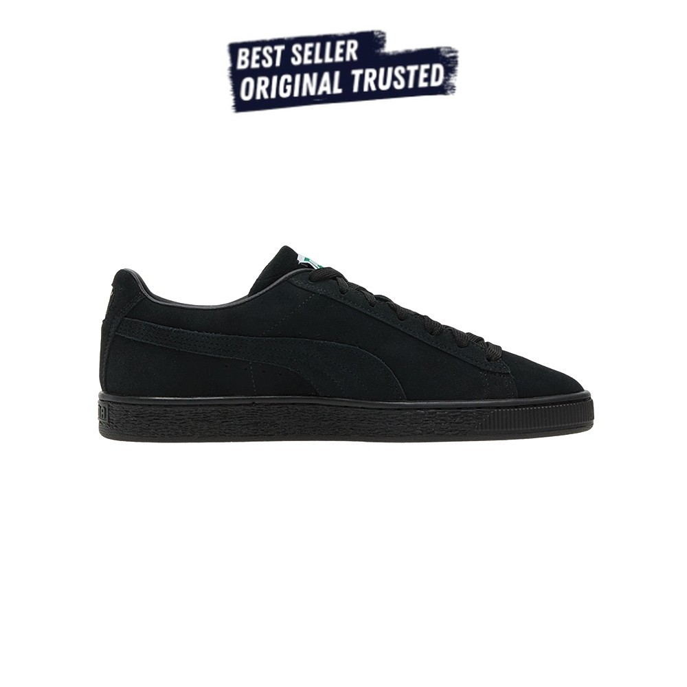 Sepatu Sneakers Puma Suede Classic Black  Original BNIB