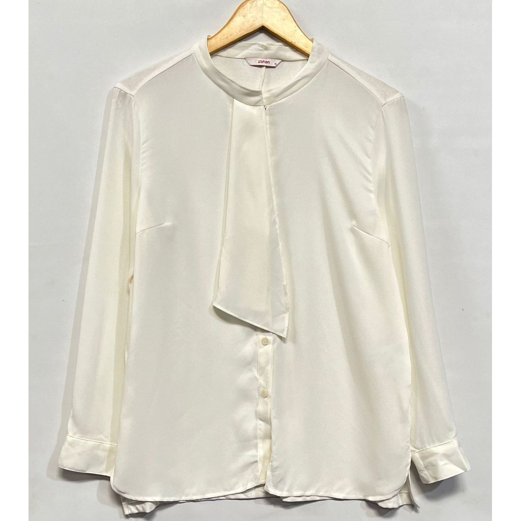 WARNAMU #1533 GRB ZISHEN LONG SLEEVE BLOUSE FOR WOMEN