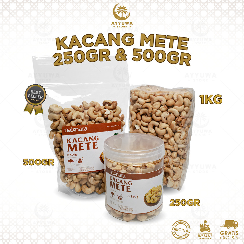 KACANG METE / Kacang Mede / Kacang Mete Roasted / Kacang Mete Matang