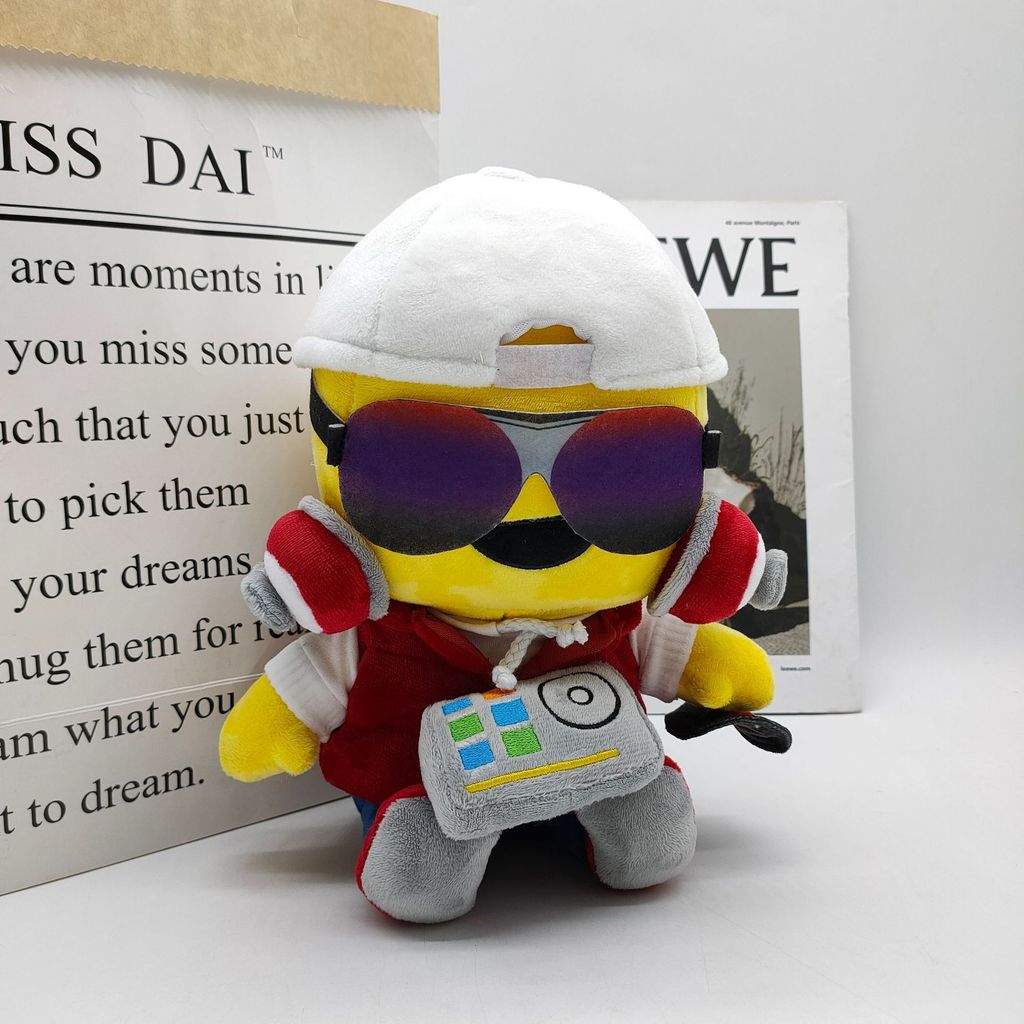 Paradoxum Commander Plush Toy DJ Booth Plushies Dolls Soft Stuffed Toys Cartoon Pelue Figure Kids Bi