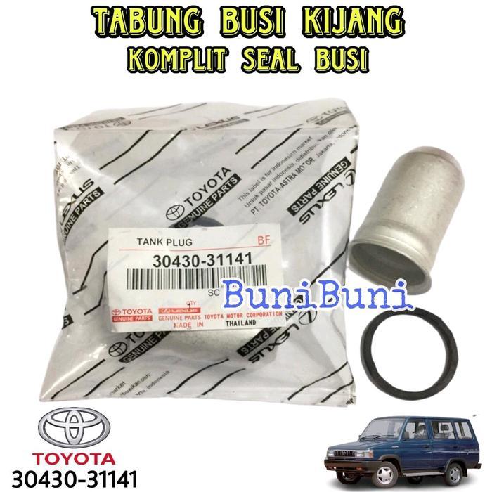 MANGKOK BUSI KIJANG / Tabung Busi Komplit Karet Seal Untuk Mobil KIJANG Dan COROLLA DX