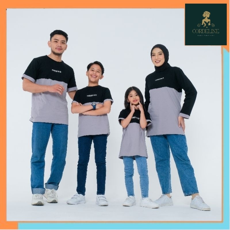 Atasan Couple Family Set Keluarga Sarimbit Ibu Ayah Anak