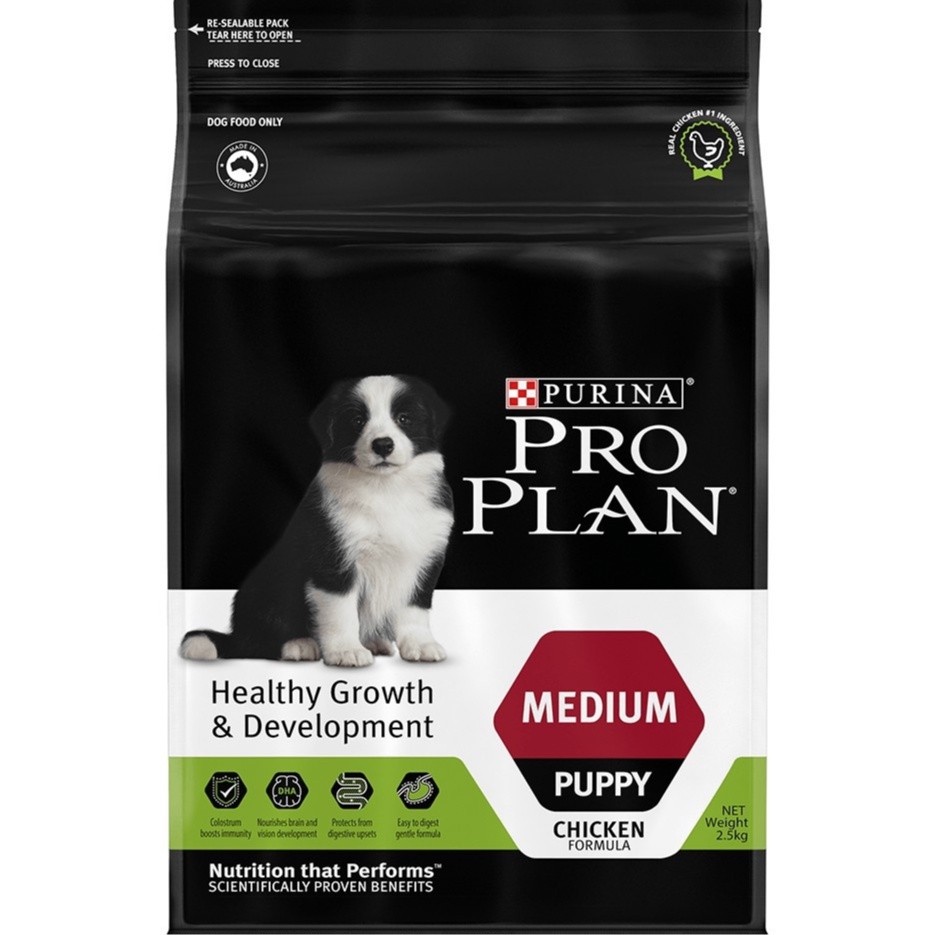 PRO PLAN Medium Puppy healty growt & development proplan dog Dry FOOD anjing