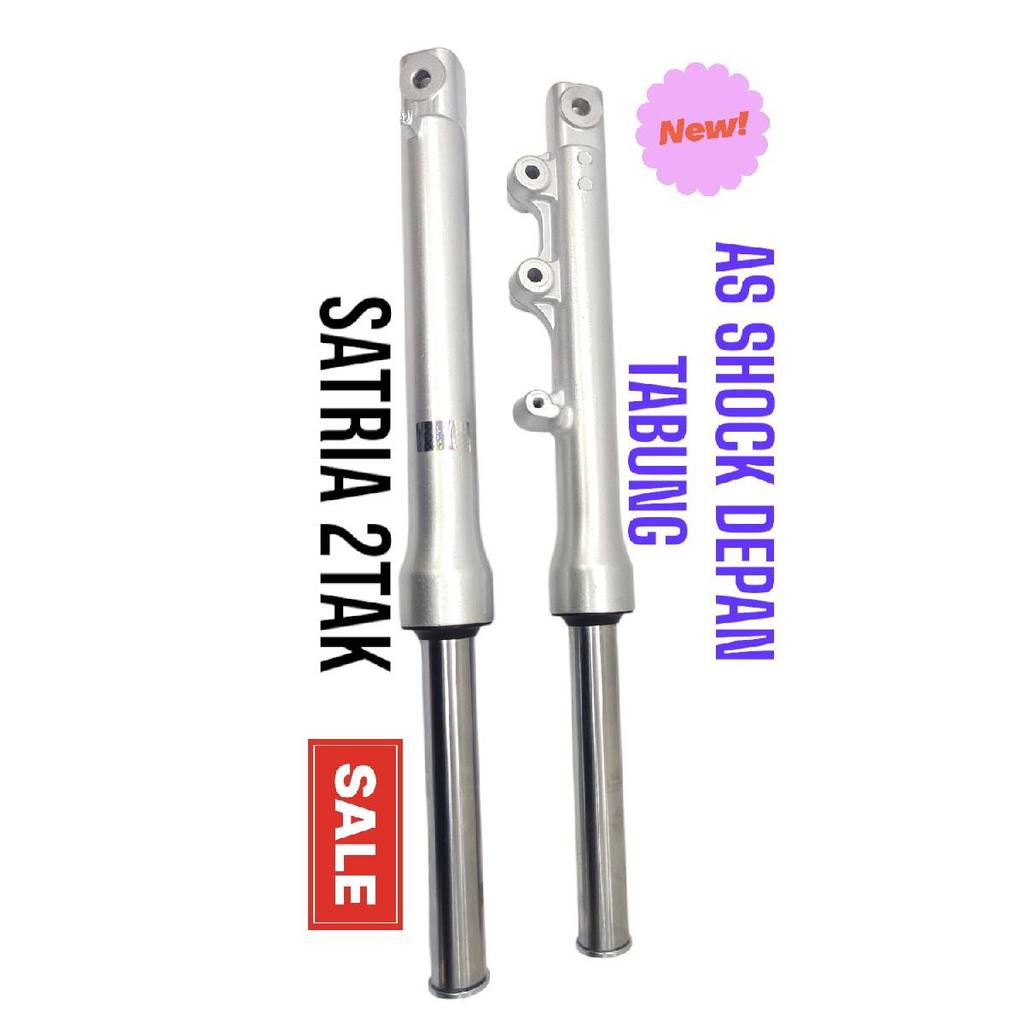 AS SHOCK TABUNG SATRIA 2 TAK RC110 TORNADO SATU SET LANGSUNG PASANG SHOCK TABUNG DEPAN SATRIA 2 TAK 