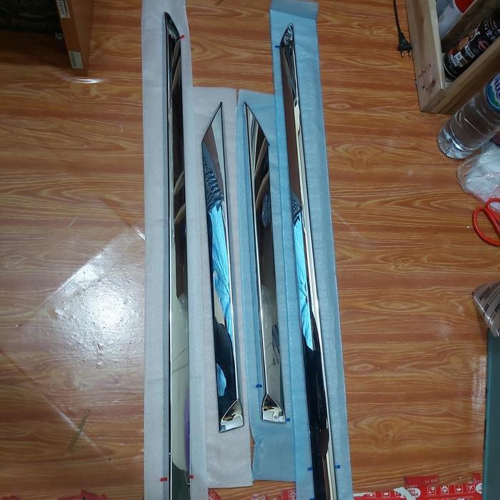 list body chrome fortuner vrz original toyota best