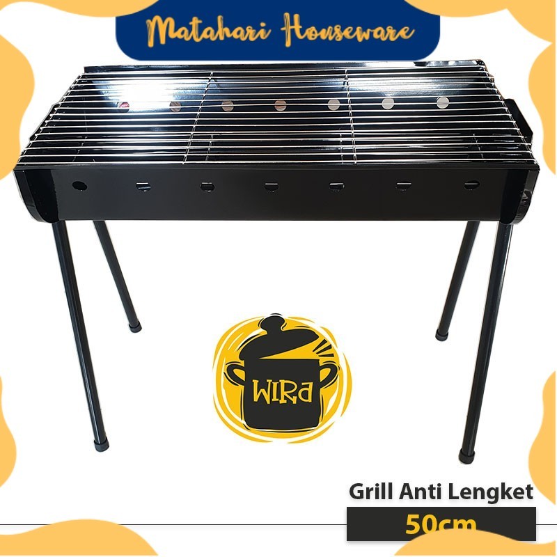 Maspion Alat Panggangan Arang 50cm | Bbq Grill Pan | Bakaran Areng | Perangkat Memanggang | Barbeque