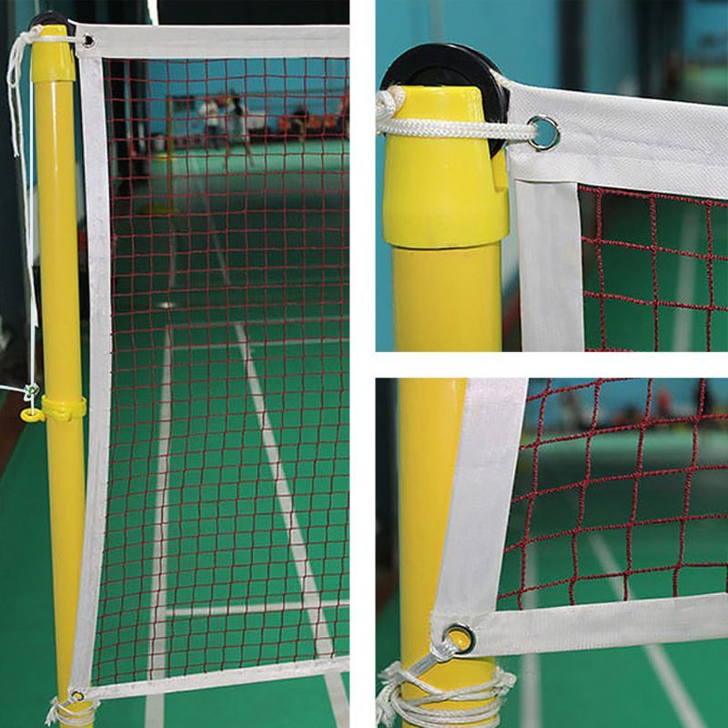 Professional Training Mesh Standard Badminton Net Sports Net For Outdoor Badminton Tennis Volleyball