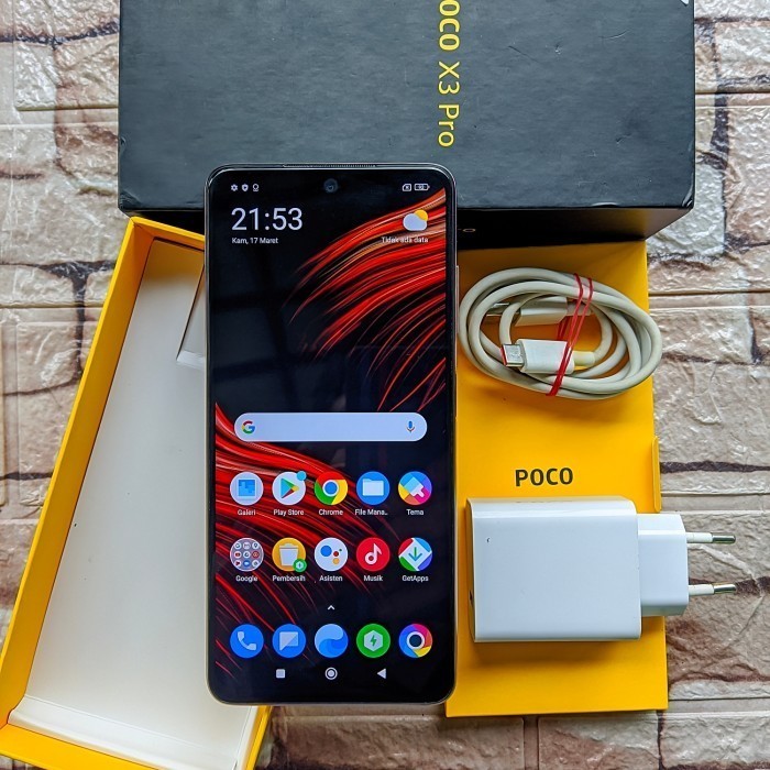 Xiaomi Poco X3 Pro Ram 6/128GB | Ram 8/128GB | Ram 8/256GB Second Resmi