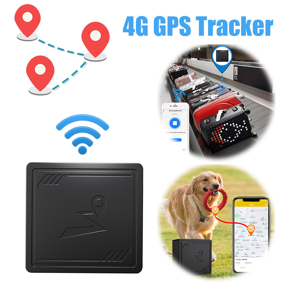 4G GPS Portable Gpspositioner Vehicle Tracker Real-Time GPS Locator with App Mini Vehicle GPS Tracke