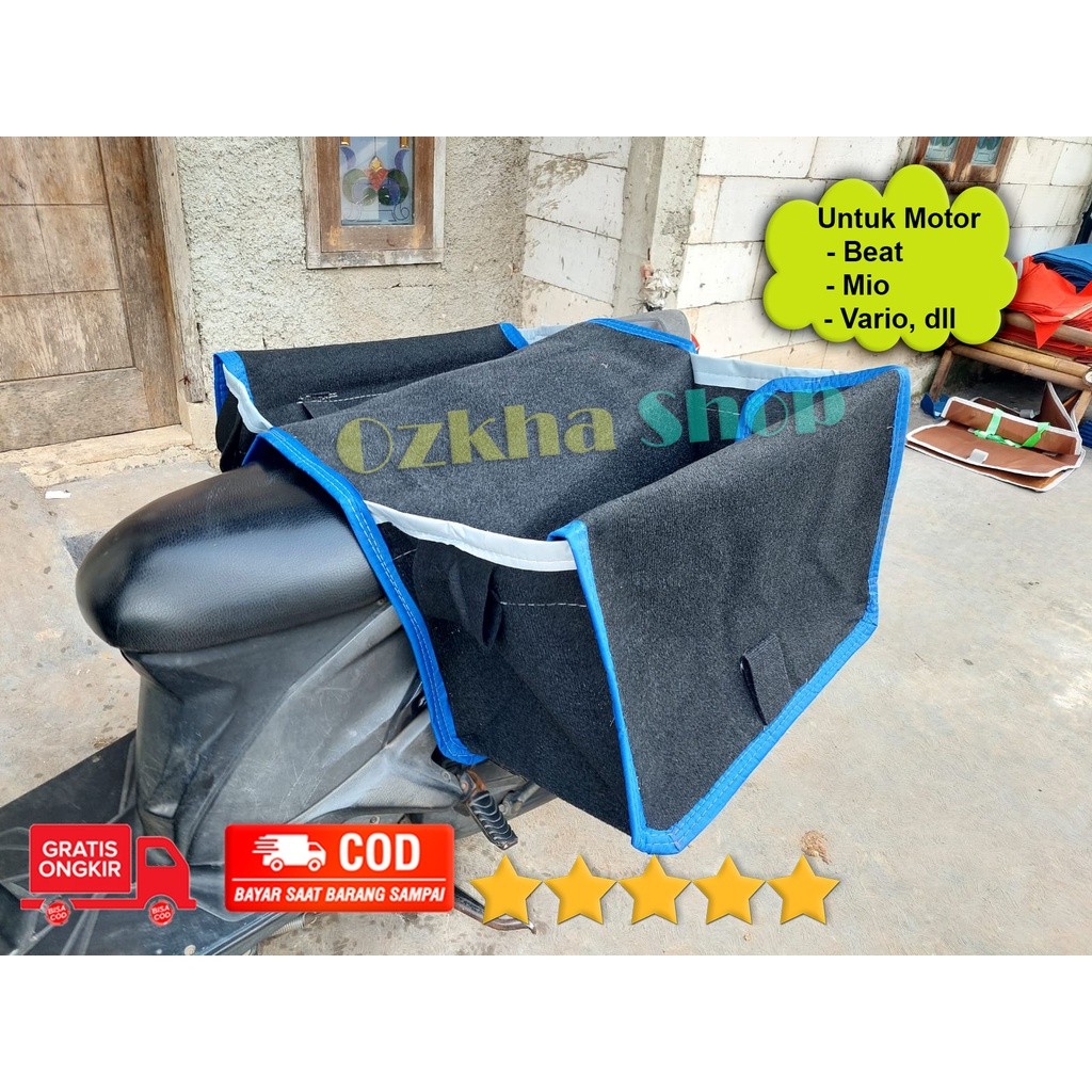 Ozkha - Tas Kandek Kurir Obrok Ronjot Pos Saddle Bag Jumbo Kedot Super Kuat Awet Kodoray