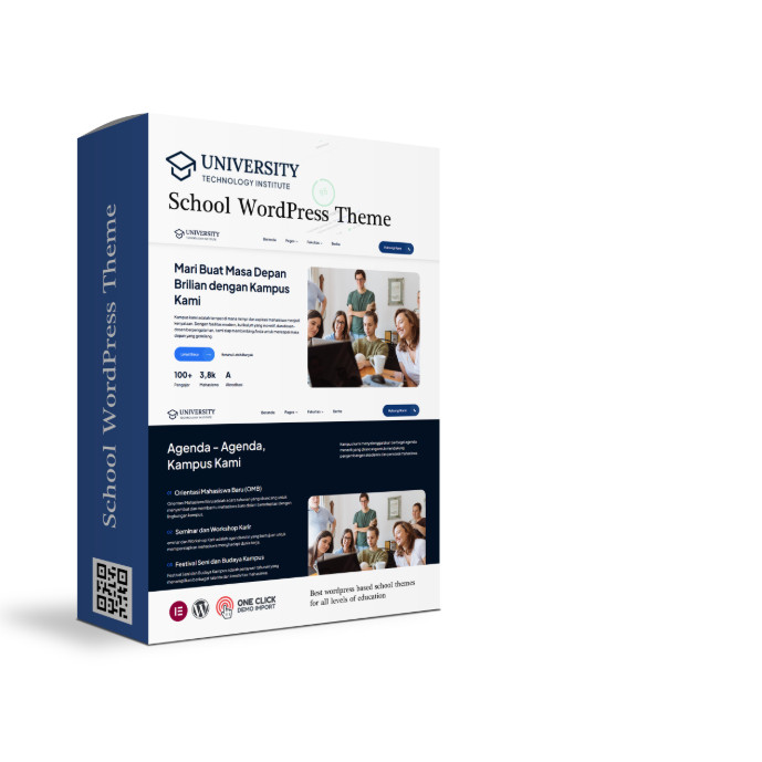 TEMA DIGI UNIVERSITY FREE LANDINGSTAR SCHOOL TEMPLATE PLUGIN ELEMENTOR - SOLUSI MUDAH MEMBUAT WEBSIT