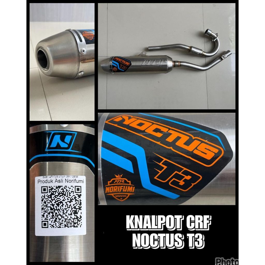 Knalpot Norifumi Noctus T3 Original - CRF150