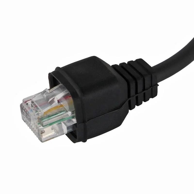 MH31A8J Handheld PTT Mic Short Wave Microphone RJ45 8 Pin Plug for YAESU FT450 FT817 FT857 FT897 FT4