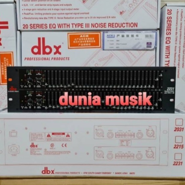 equalizer dbx2231xl dbx 2231xl 2231 grade a