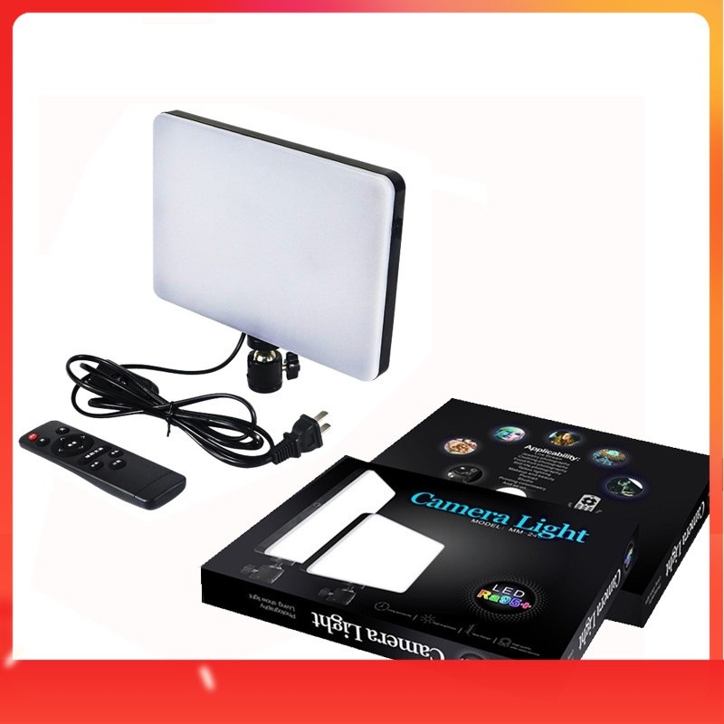 LAMPU MUA FOTO PRODUK STUDIO FOTO MM 240 LED CAMERA LIGHT FOTOGRAFI BRIGHTLED VIDEO LIGHT LED Ra95+ 