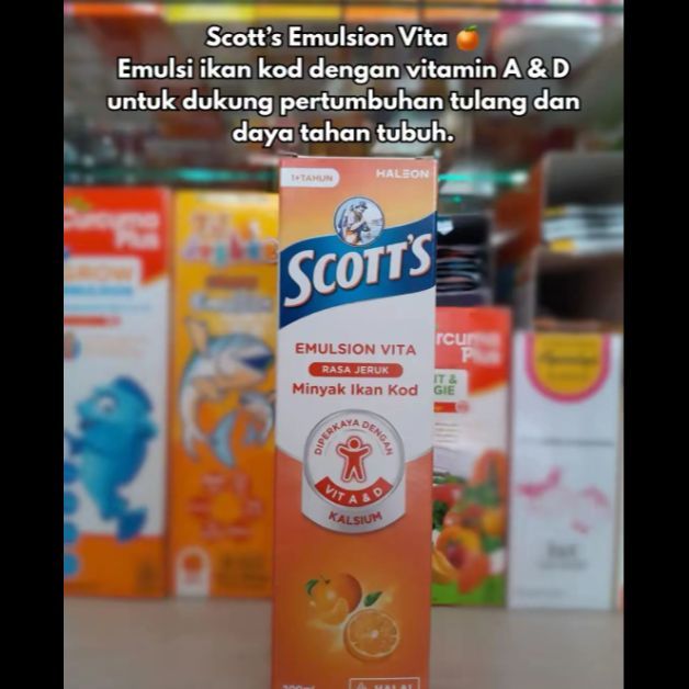 SCOTT EMULSION 200ML