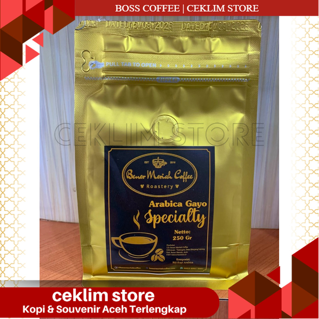 Boss Coffee | coffee gayo specialty biji & bubuk