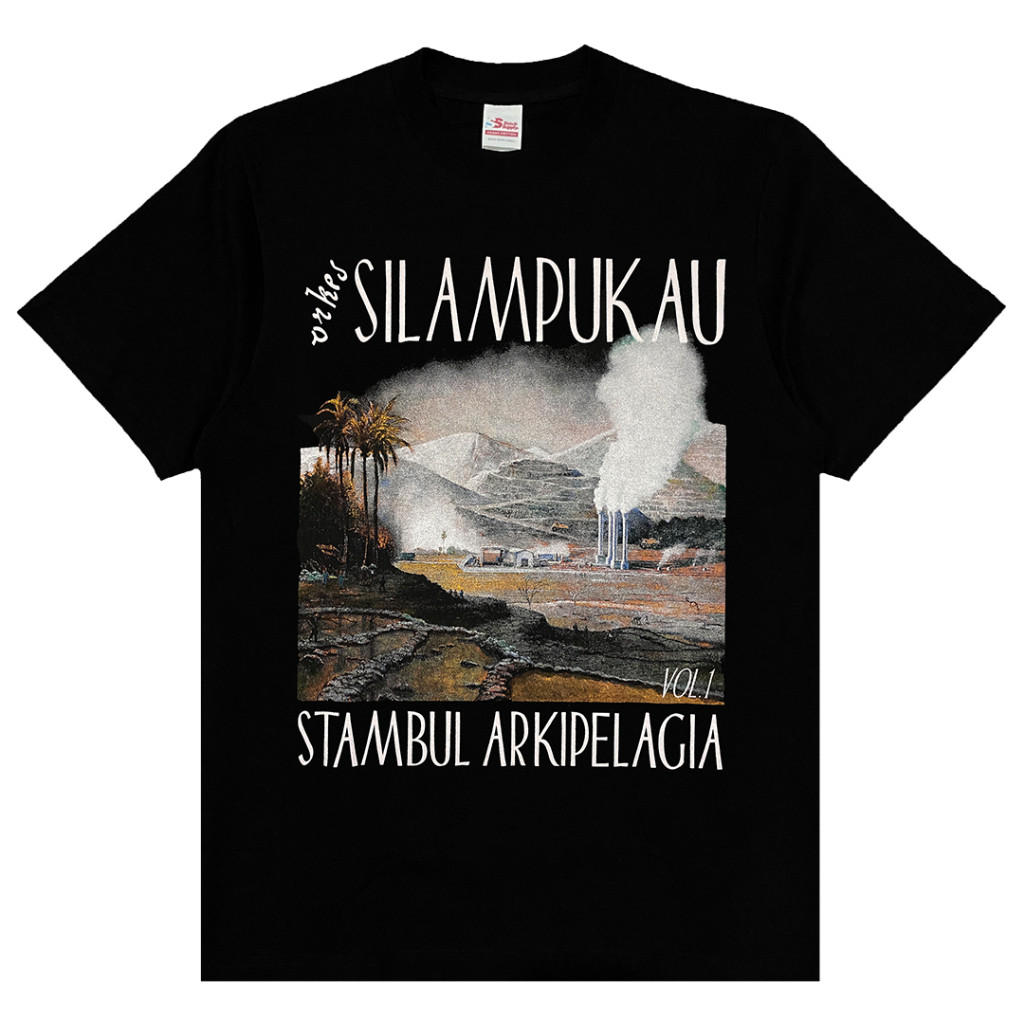 HOT Tshirt SILAMPUKAU - STAMBUL ARKIPELAGIA Black | Silampukau Official Merchandise