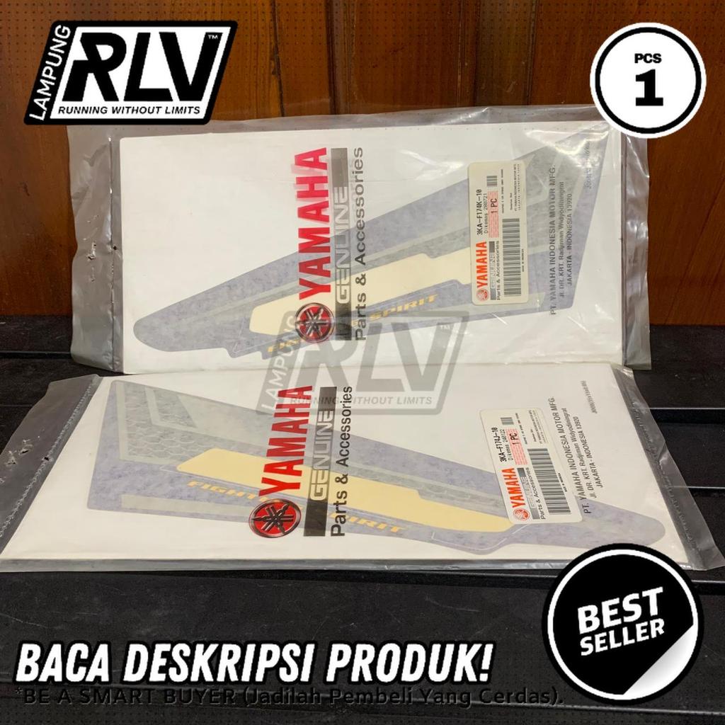 ( SATUAN) STRIPING COVER AKI RX KING 2004 BIRU ORIGINAL