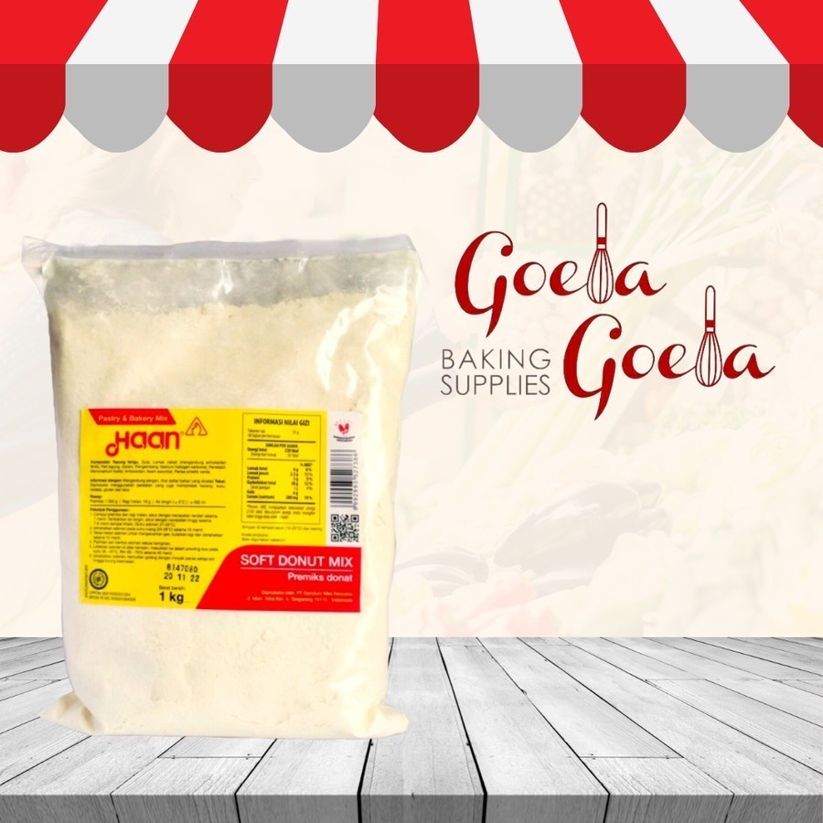 Premix Soft Donut / Donat Haan 1 kg
