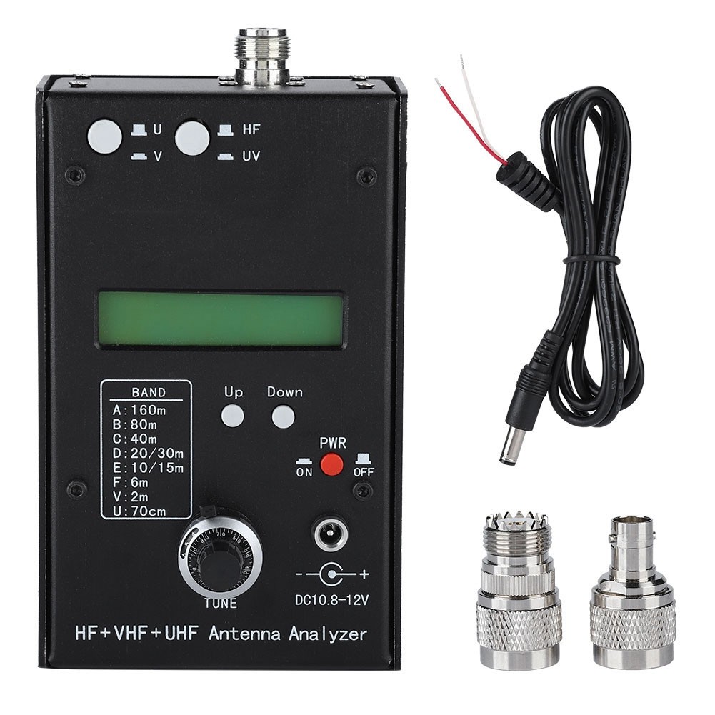 Antenna Meter Multi Function Antenna Analyzer 199 SWR Value RF Impece Analyzer Portable Powerful  fo
