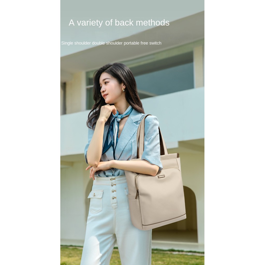 GOLF Backpack for Women Convertible Shoulder Bag Ladies Aesthetic School Backpack with 15.6" Laptop 