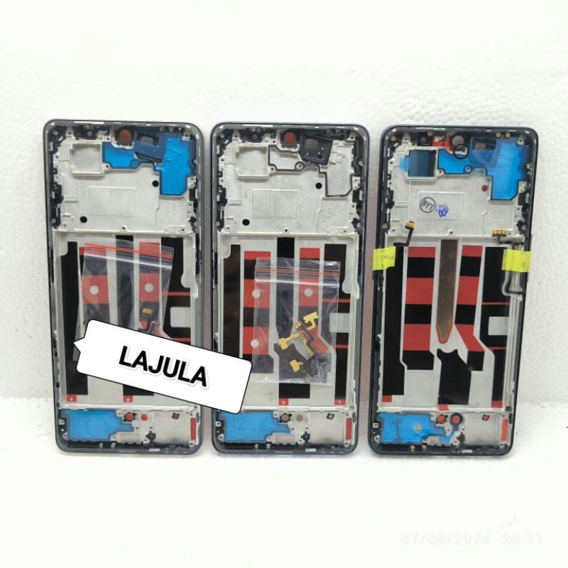 FRAME LCD TATAKAN LCD TULANG TENGAH MIDDLE OPPO RENO 8T 5G ORI