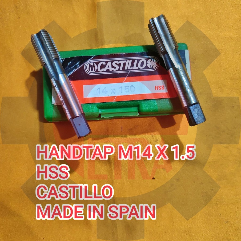 hand tap set M14 X 1.5 hand tap set castillo spain M14X1.5