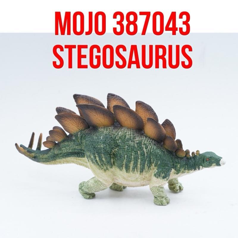 MOJO 387043 Stegosaurus Jurassic Prehistoric Dinosaur Dinosaurs Dino Dinosaurus Mainan Figure Miniat
