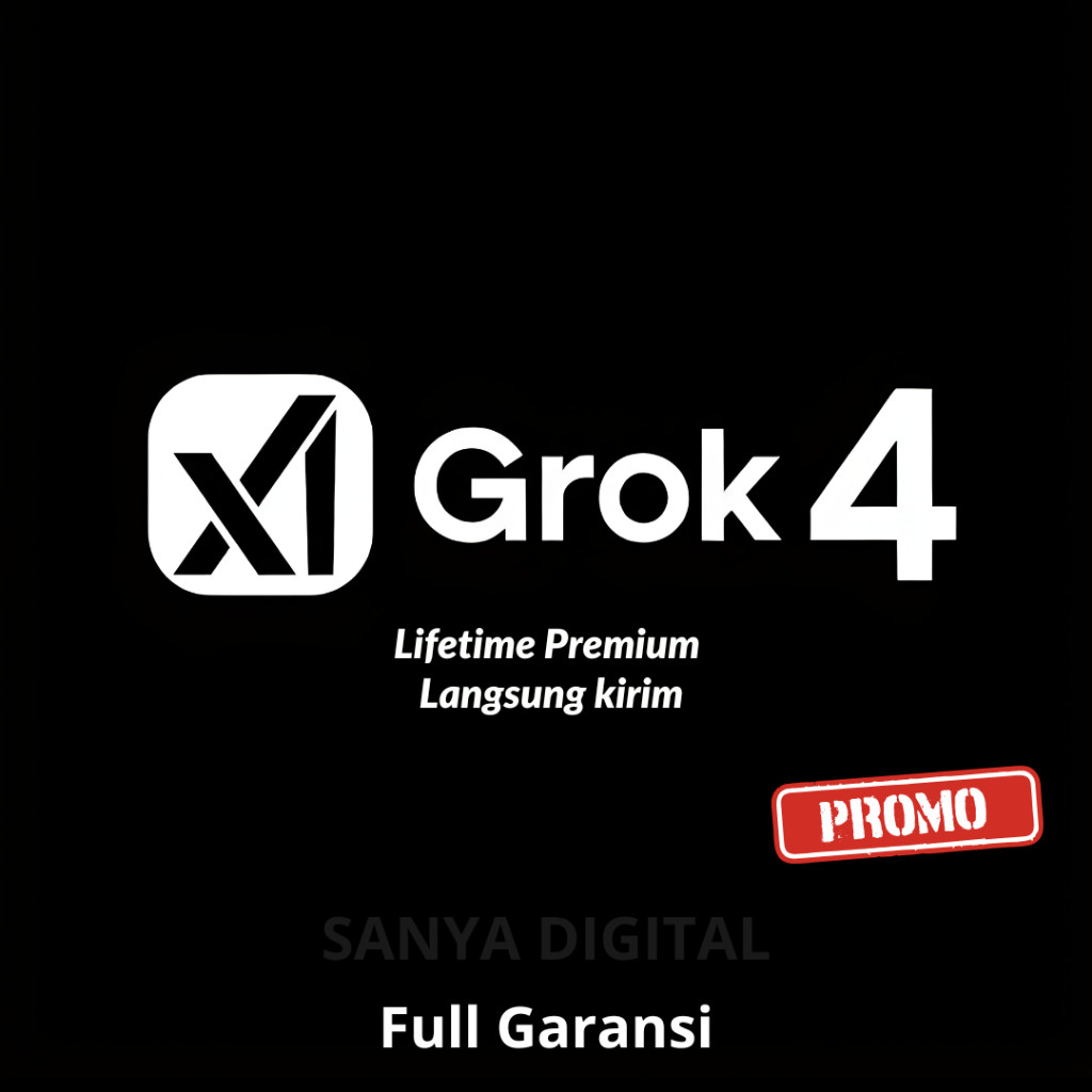 LIFETIME GROK 04 Pro SUPER GROK | 1 Tahun Full Garansi