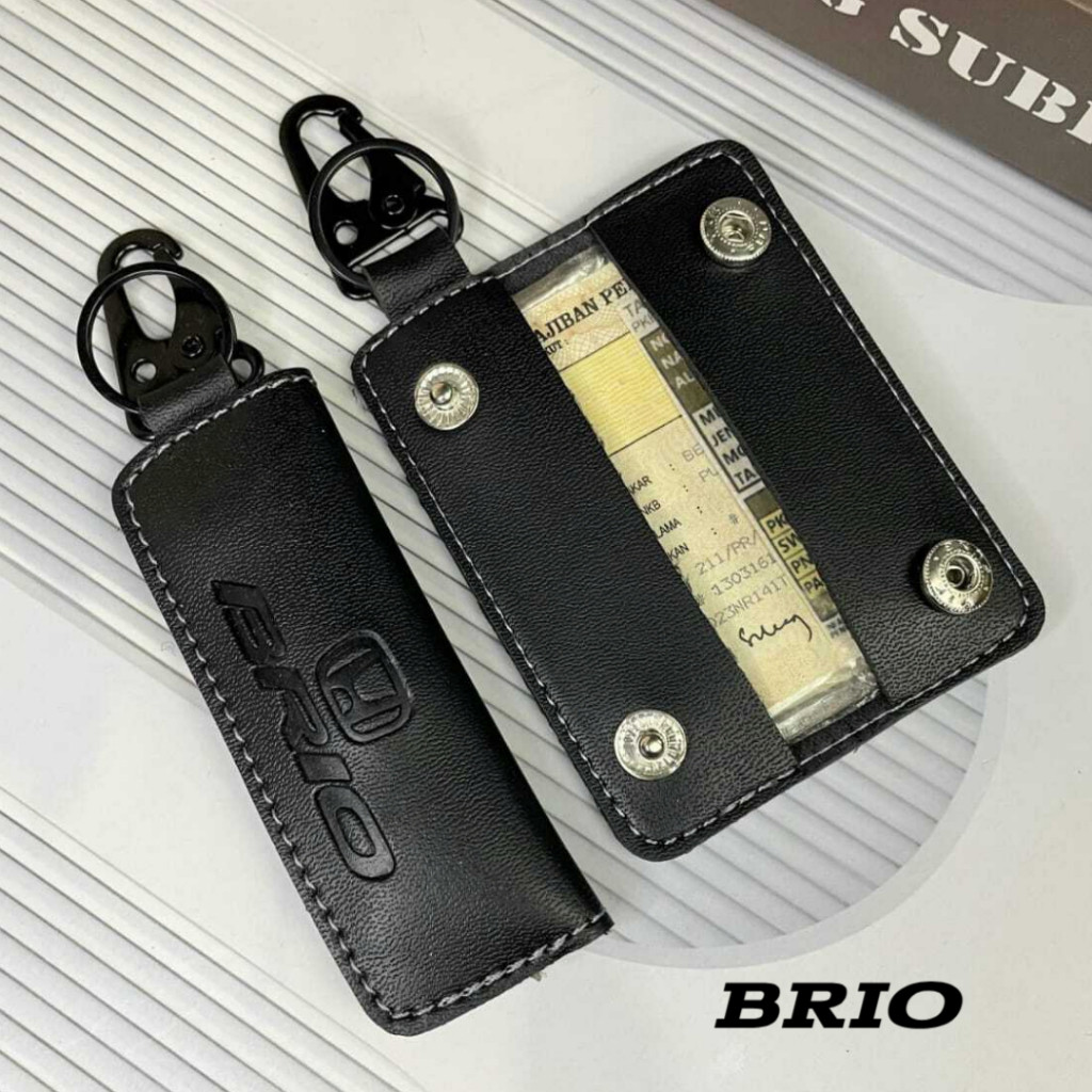 Dompet Gantungan Kunci STNK Mobil Motor Honda