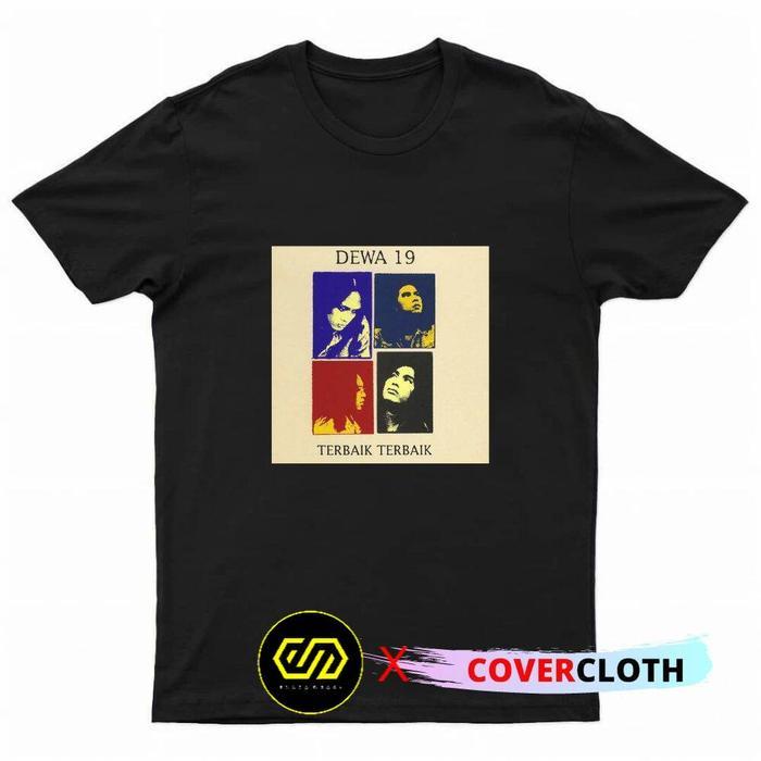 (COD) Kaos Dewa Dewa19 Terbaik Terbaik - Black, S