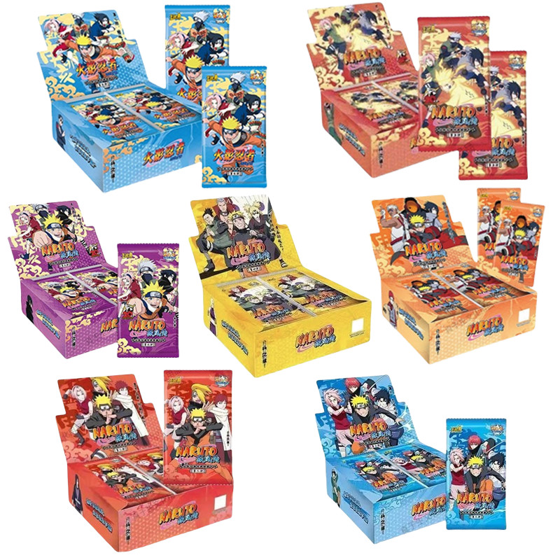 Kayou Anime Original Naruto Cards apter Of The Array Box Added Se Ninja World Collection Cards Toy F