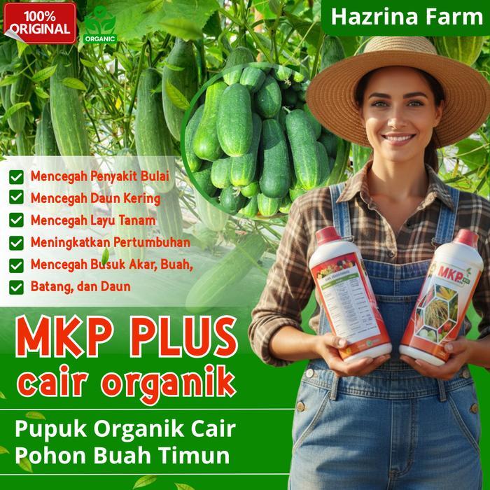 Pupuk MKP Biogest NPK Cair 1000ml | Pupuk Cair Penyubur Akar, Daun & Buah Plus GA3 | Penumbuh & Pemb