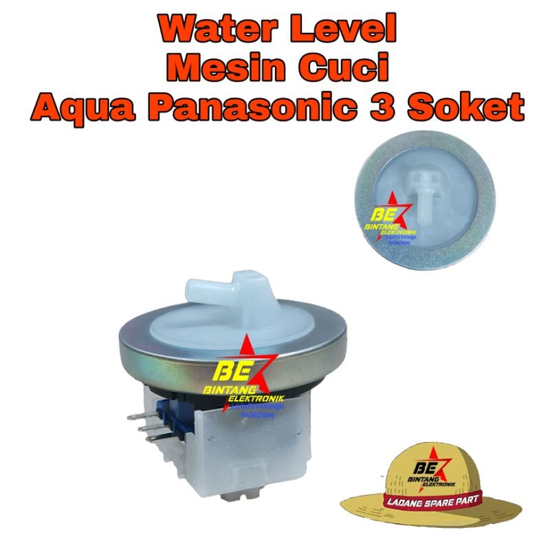 Water Level Sensor Mesin Cuci Aqua Panasonic Soket 3 PSR 1161 1139 1129