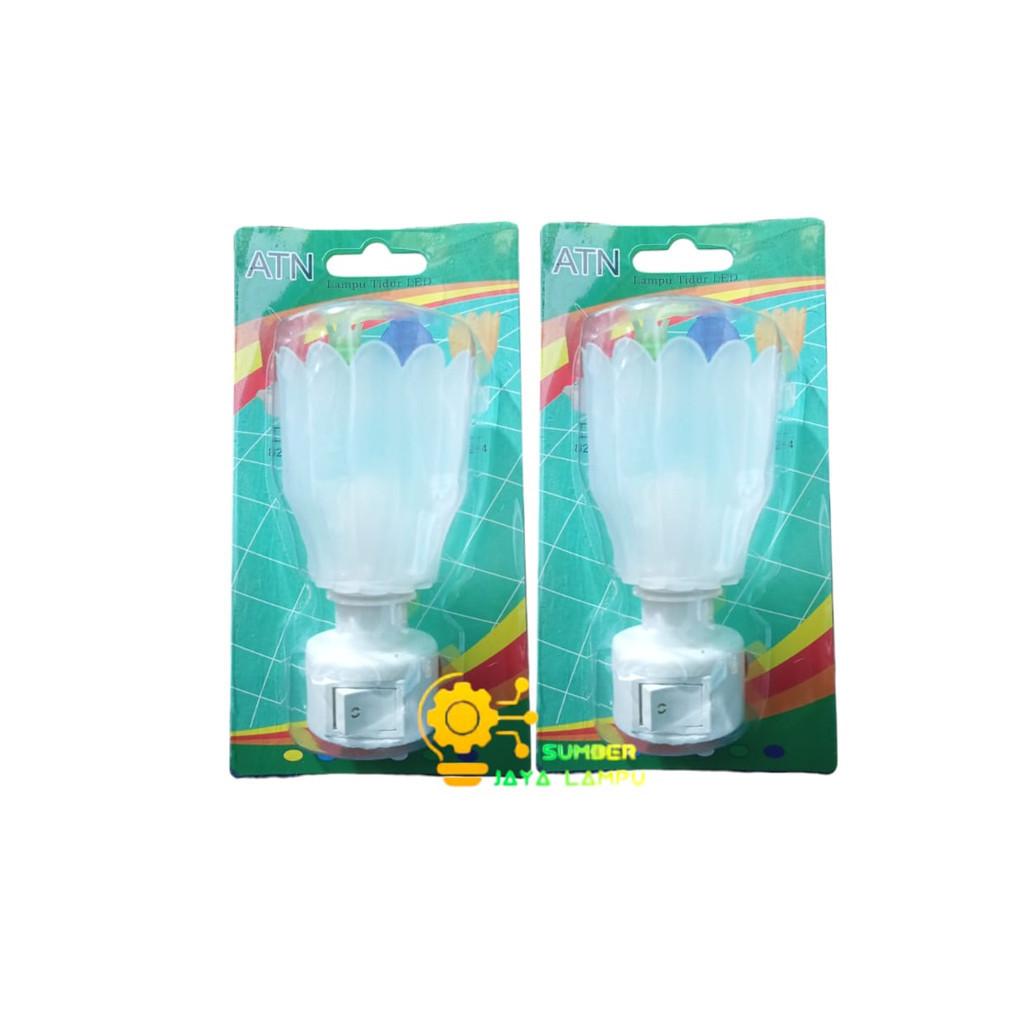 Lampu Tidur ATN / Lampu Tidur Mini /Lampu Model Tulip / Mini Lamp Cosco / Galon LED