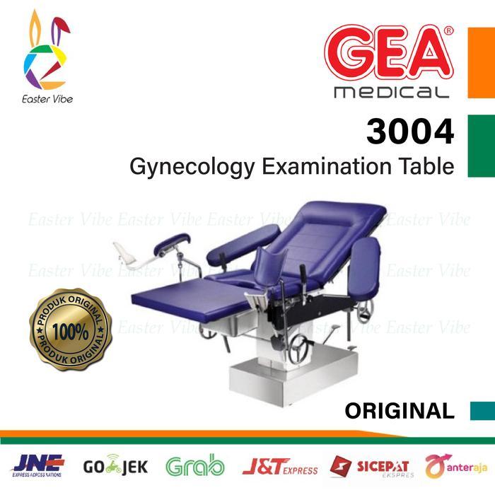 GEA GYNECOLOGY EXAMINATION TABLE 3004/MANUAL