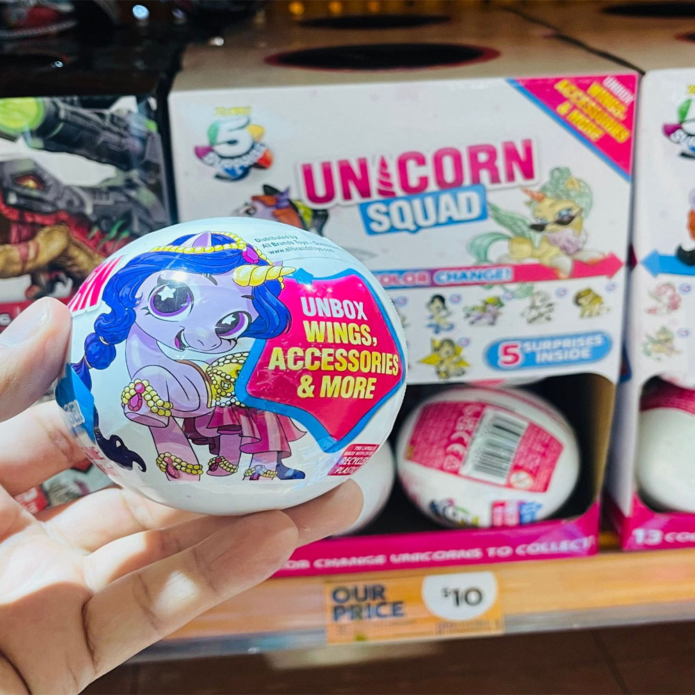 Zuru 5 Surprise Mini Brands Unicorn Squad Magic Surprise Cute Gift Blind Box Original Mini Unicorn M