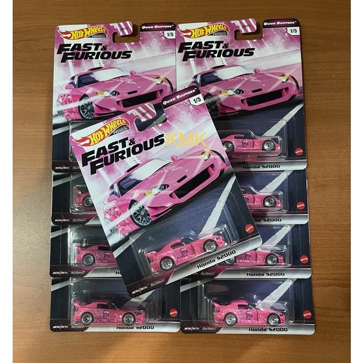 Hot Wheels Fnf Fast&Furious Honda S2000 Pink - Quick Shifters