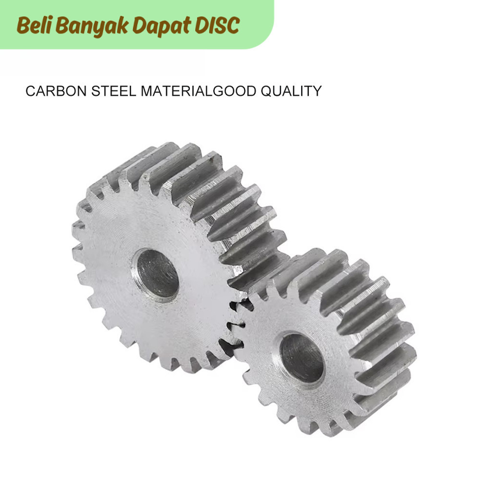 TTN 1 M Spur Gear 92T94T95T96T97T98T100T105Teeth SC45# Carbon Steel Material Cylindrical Gear Transm