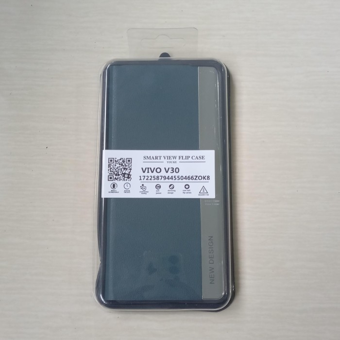 Flip Cover Case Vivo V30 Casing Lipat Kulit Vivo