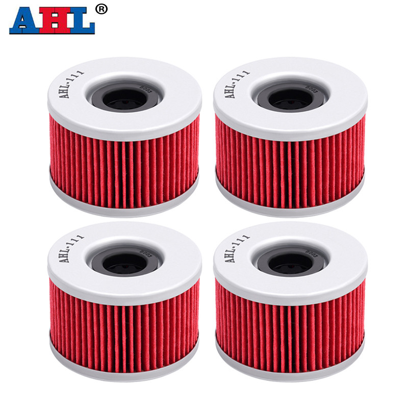 1/2/3/4Pcs Motorcycle Oil Filters For HONDA CX500 CX 500 CX500C CX500D CB250 CBR250 GL500 CBX550 CX6