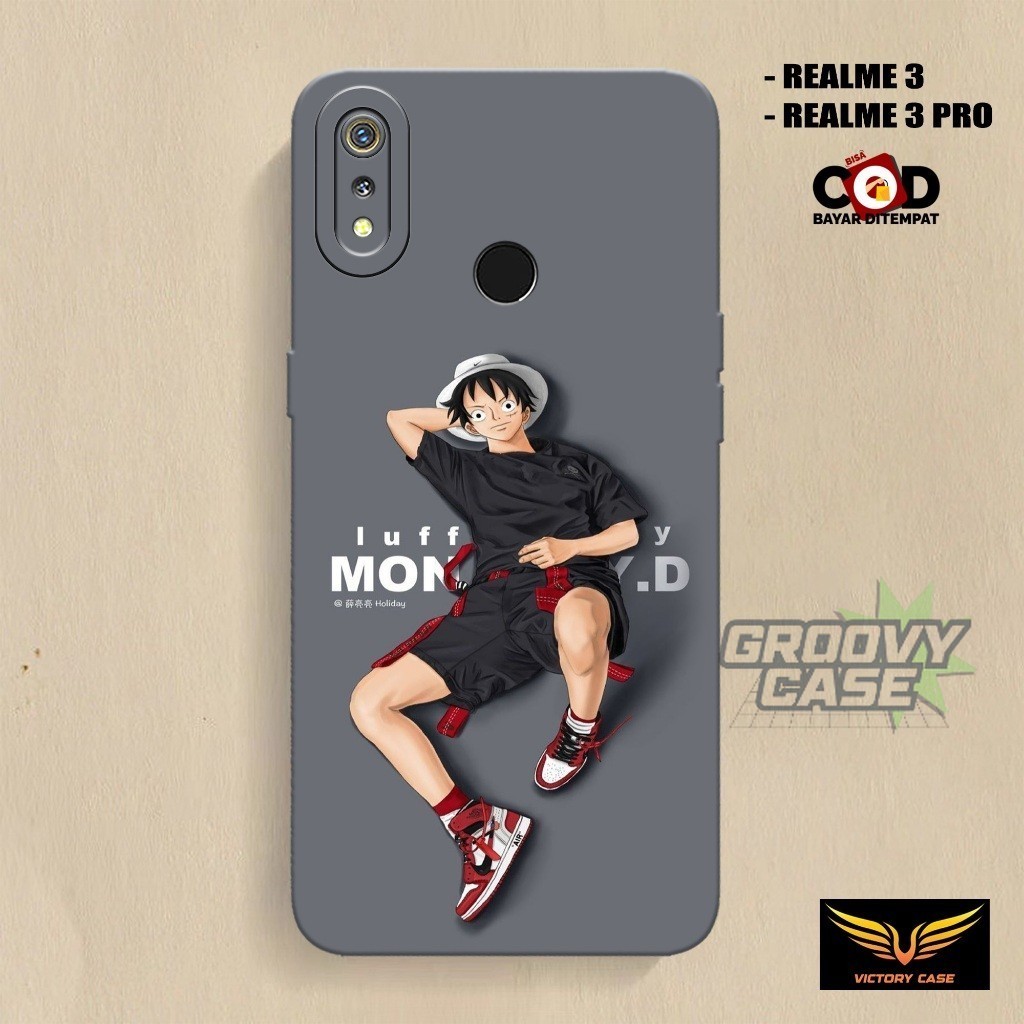 Case REALME 3 / 3 PRO Terbaru - Fashion Case ANIME - Case Lentur Aksesoris Handphone