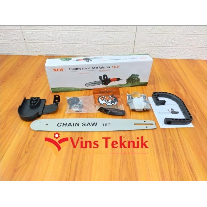 chain Saw 16 inch ADAPTOR gerinda mini chainsaw