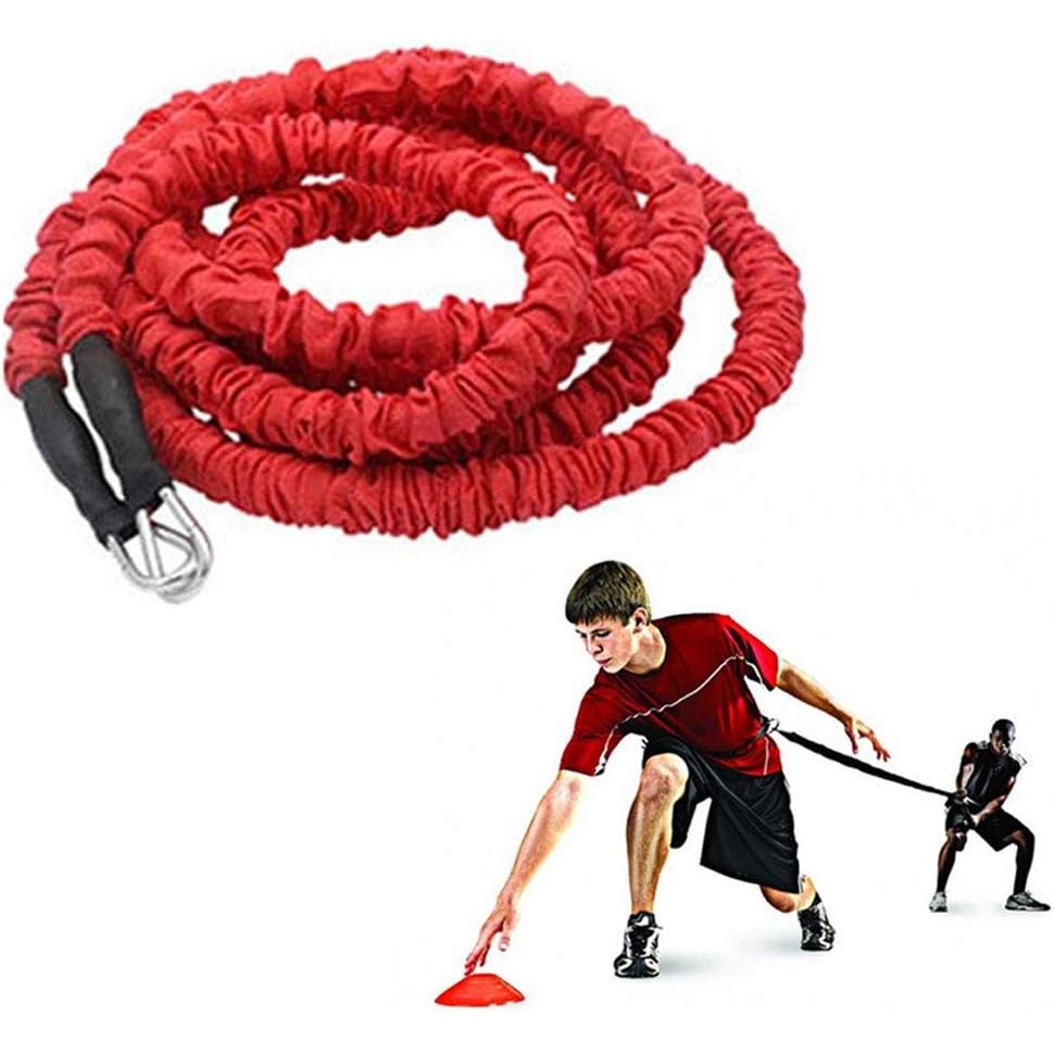 23M 5080LB Resistance Training Rope Explosive Force Bounce Physical Training Pull Rope Improving Spe